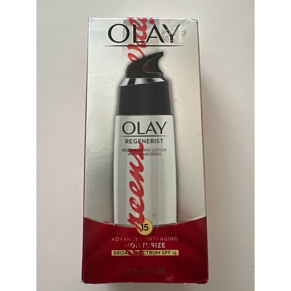 Olay Regenerist Regenerating Lotion SPF 15 Moisturizer 2.5 oz Anti Aging Sealed